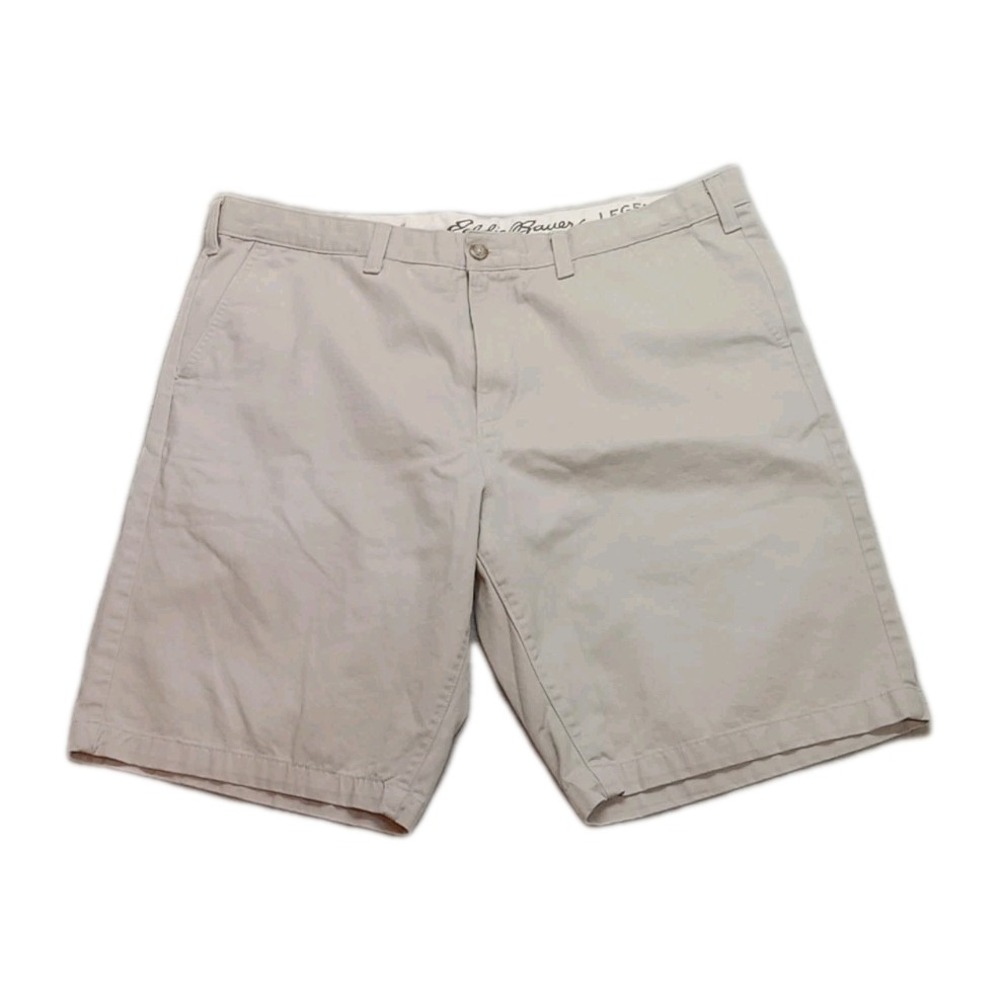 Eddie Bauer Legend Wash Shorts Men's Sz 40 Classic Fit Chino Preppy Casual